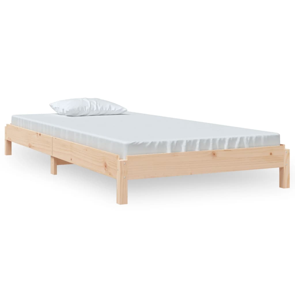 Bed stapelbaar 90x190 cm massief grenenhout