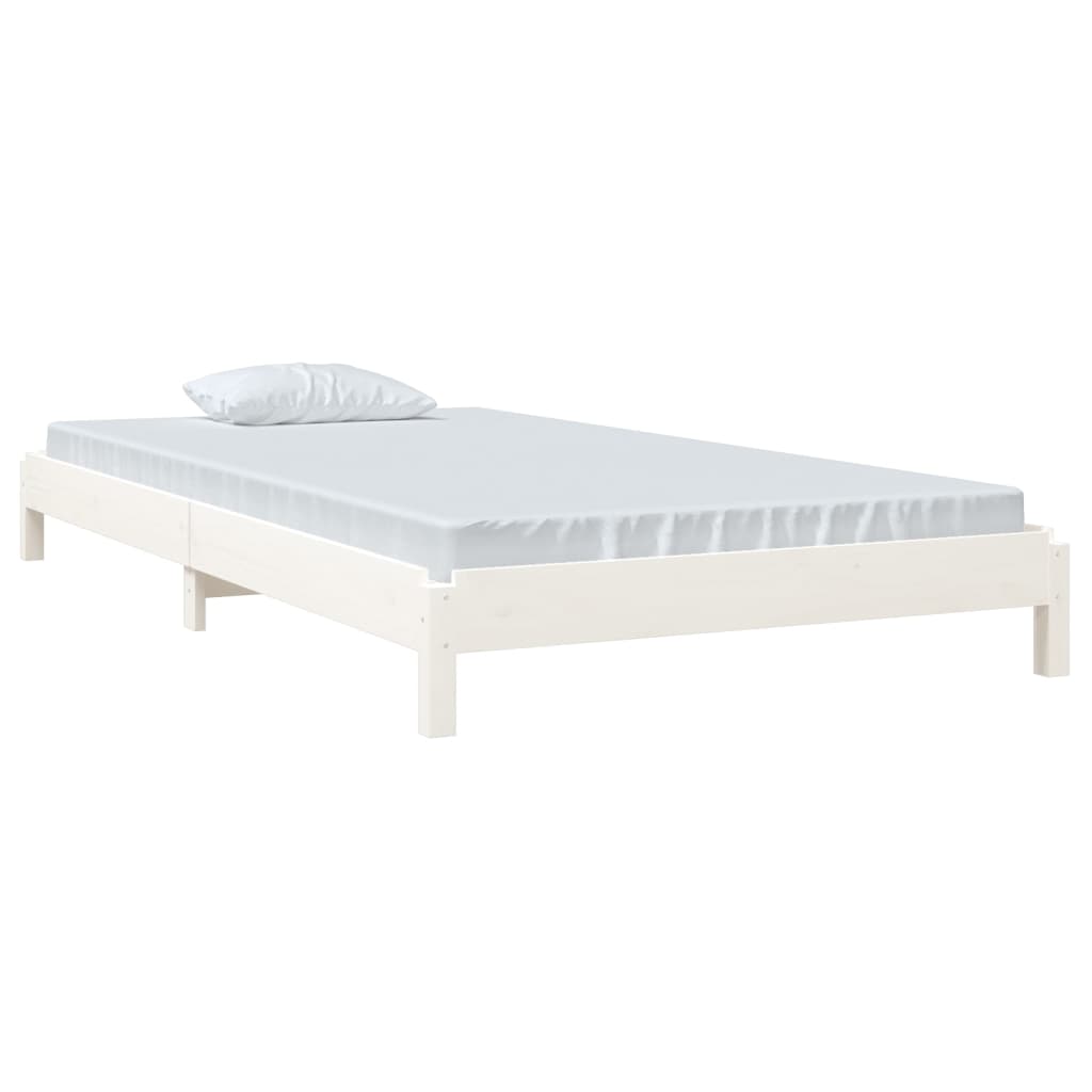 Bed stapelbaar 90x190 cm massief grenenhout