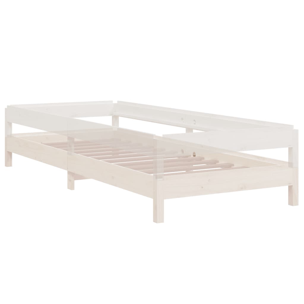 Bed stapelbaar 90x190 cm massief grenenhout