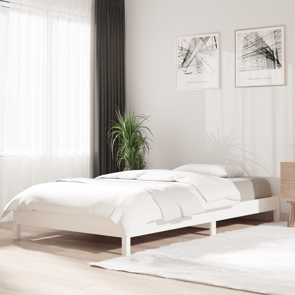 Bed stapelbaar 90x190 cm massief grenenhout