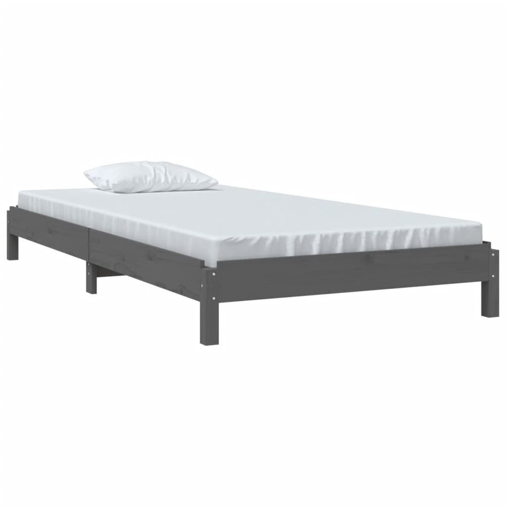 Bed stapelbaar 90x190 cm massief grenenhout