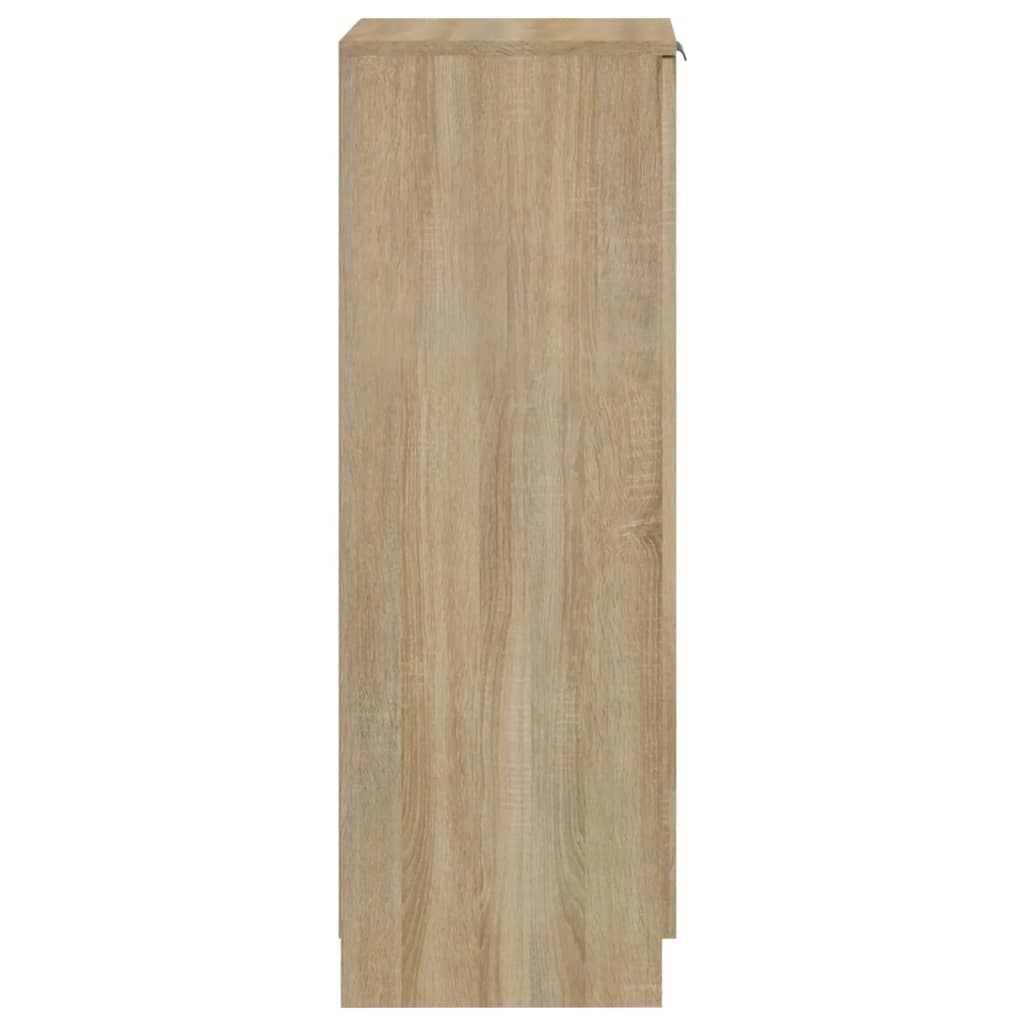 Schoenenkast 30x35x100 cm bewerkt hout