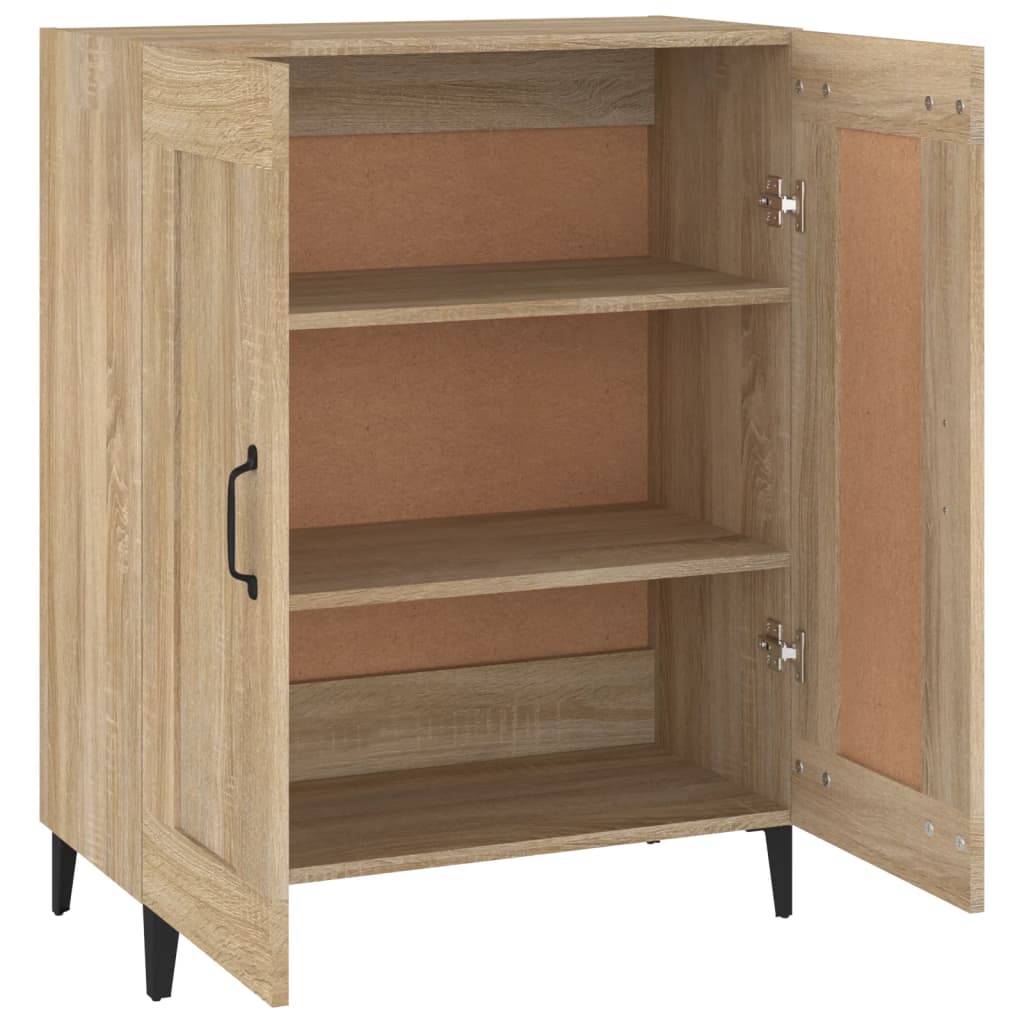 Dressoir 69,5x34x90 cm bewerkt hout