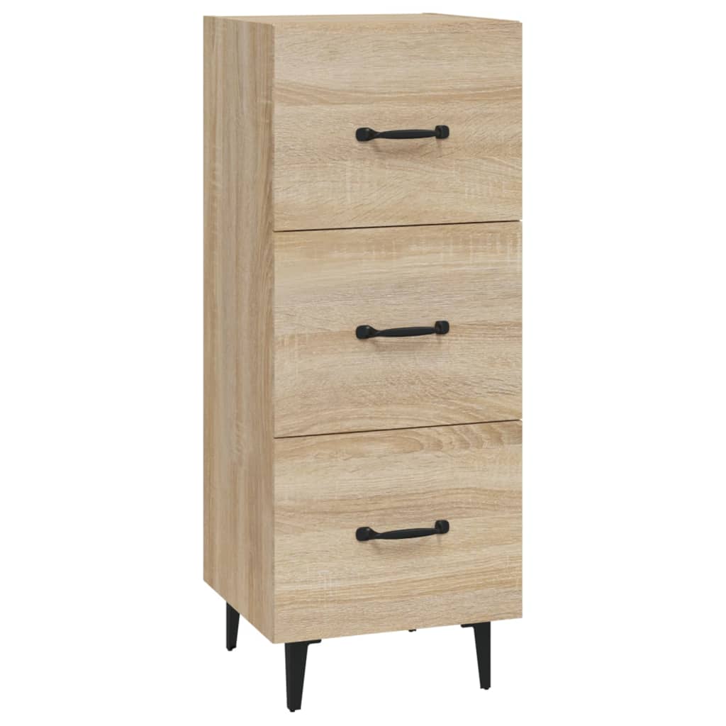 Dressoir 34,5x34x90 cm bewerkt hout