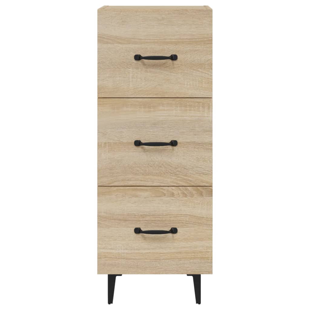 Dressoir 34,5x34x90 cm bewerkt hout