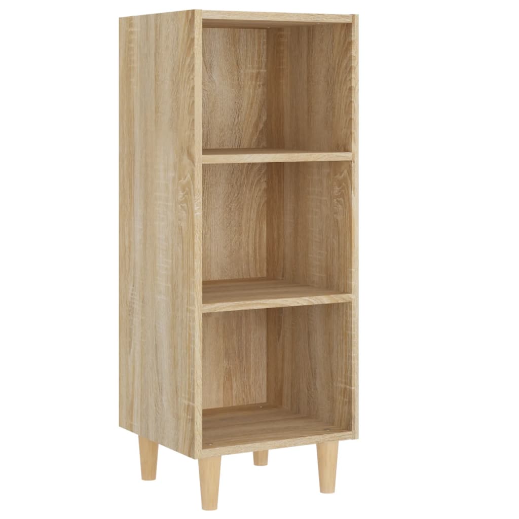 Dressoir 34,5x32,5x90 cm bewerkt hout