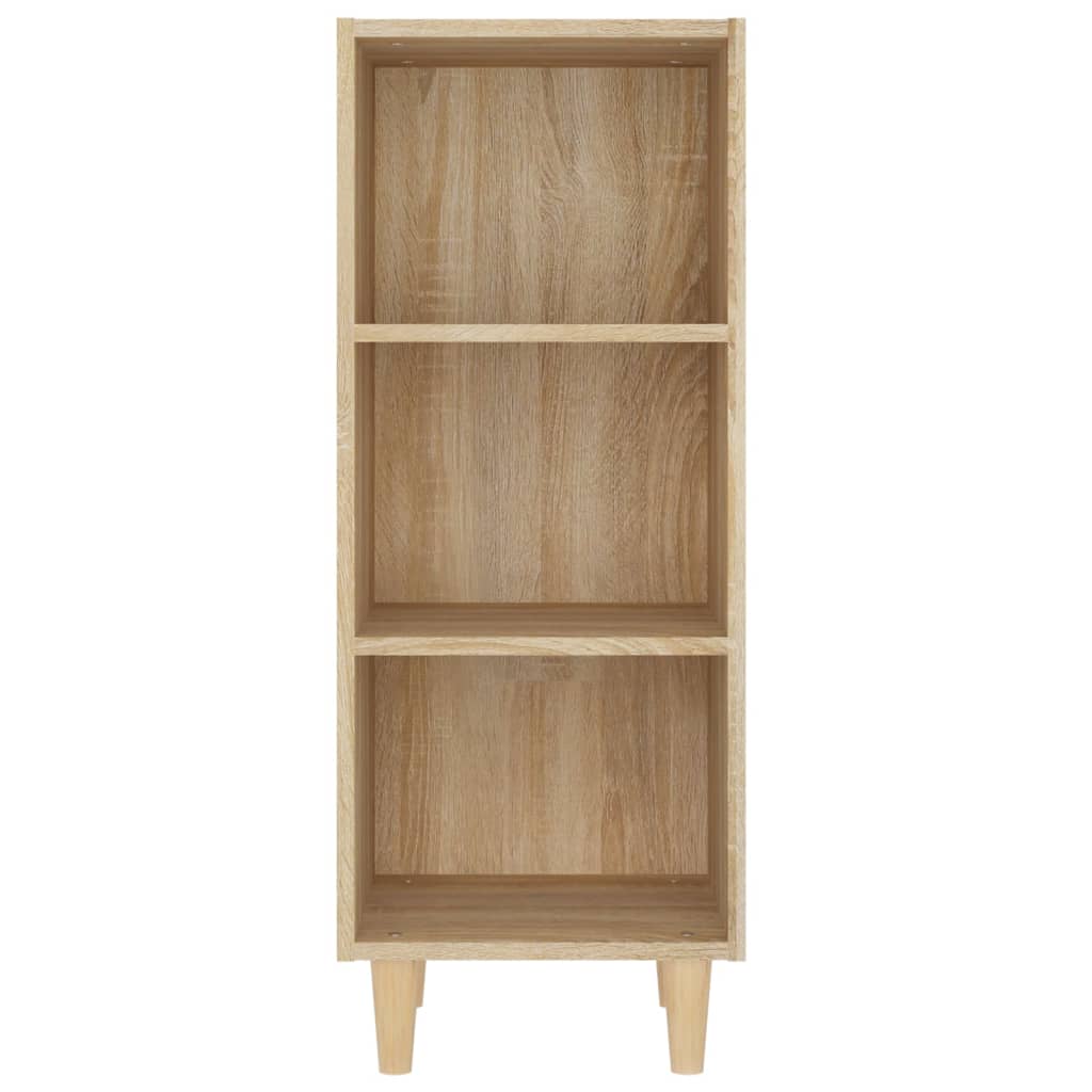 Dressoir 34,5x32,5x90 cm bewerkt hout