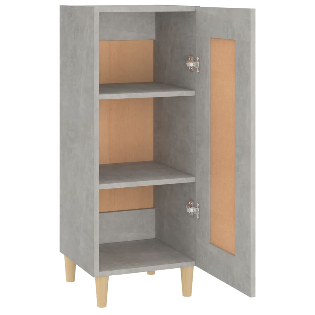 Dressoir 34,5x34x90 cm bewerkt hout eikenkleurig