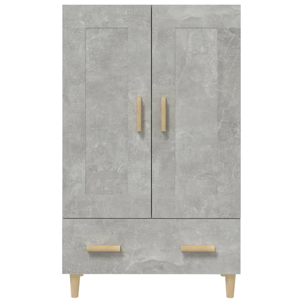 Hoge kast 70x31x115 cm bewerkt hout