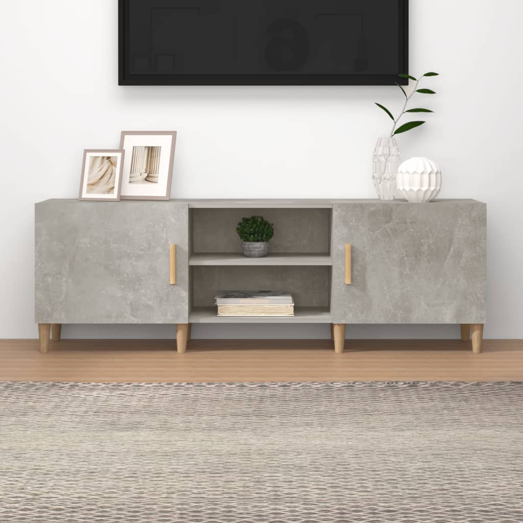 Tv-meubel 150x30x50 cm bewerkt hout sonoma eikenkleurig