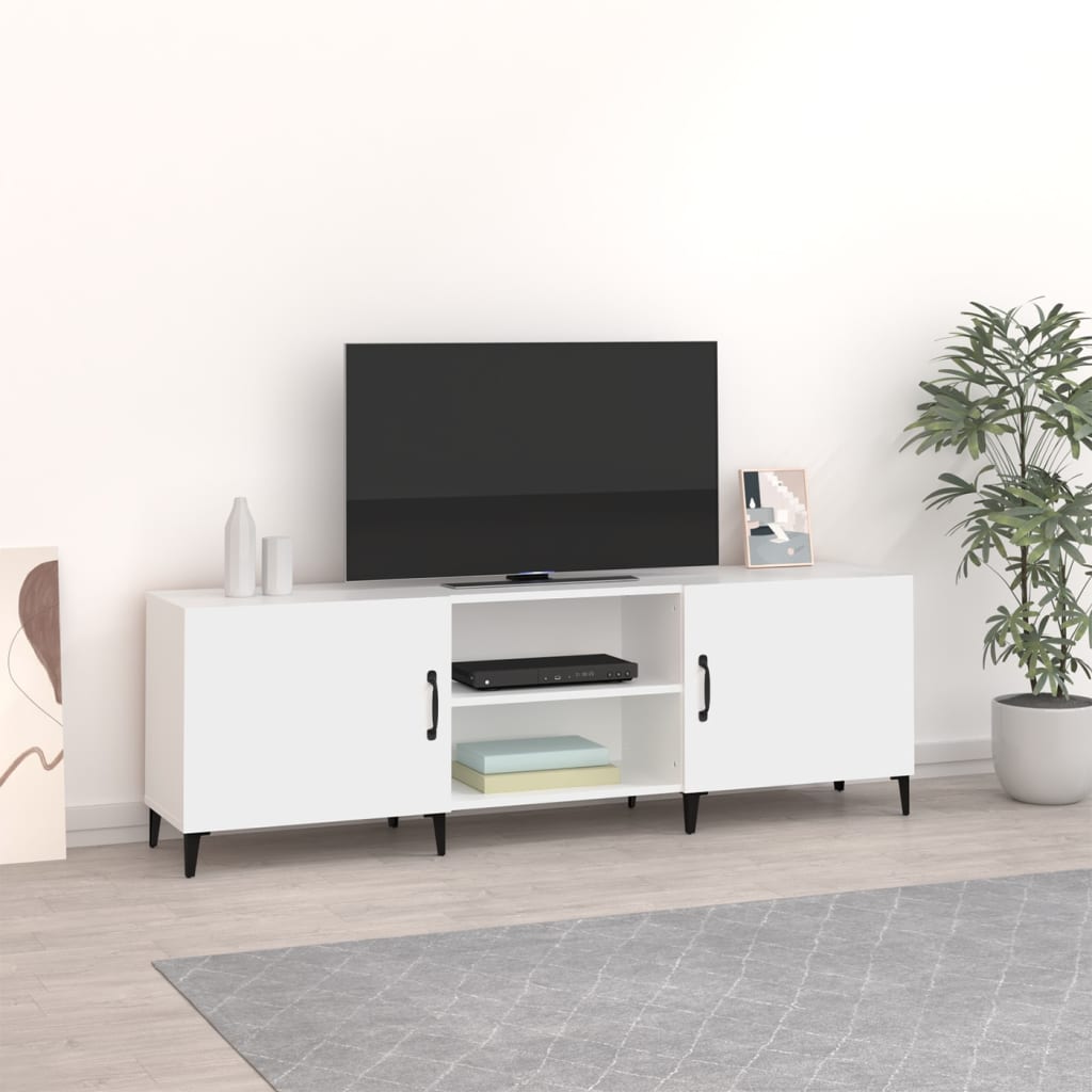 Tv-meubel 150x30x50 cm bewerkt hout