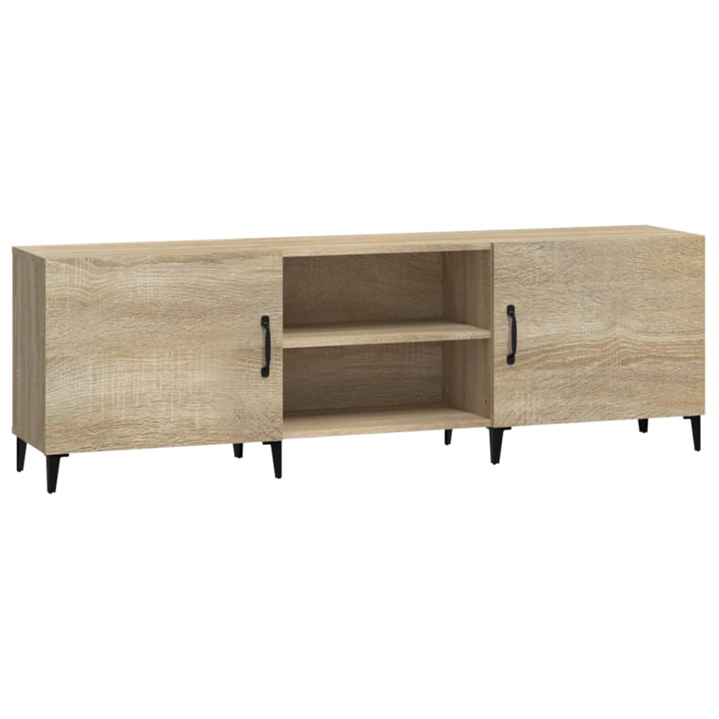 Tv-meubel 150x30x50 cm bewerkt hout