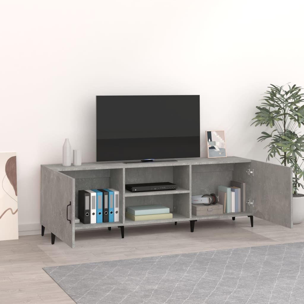 Tv-meubel 150x30x50 cm bewerkt hout