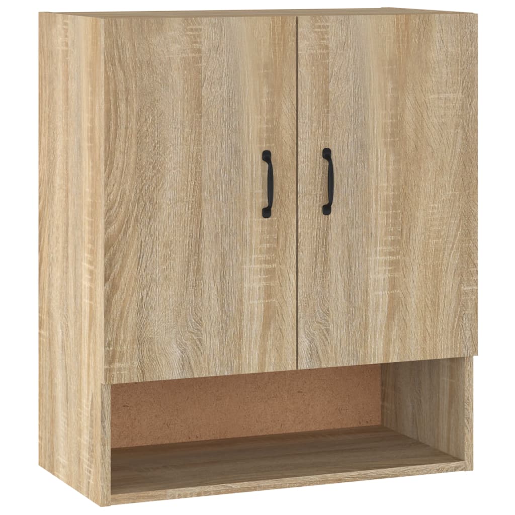 Wandkast 60x31x70 cm bewerkt hout