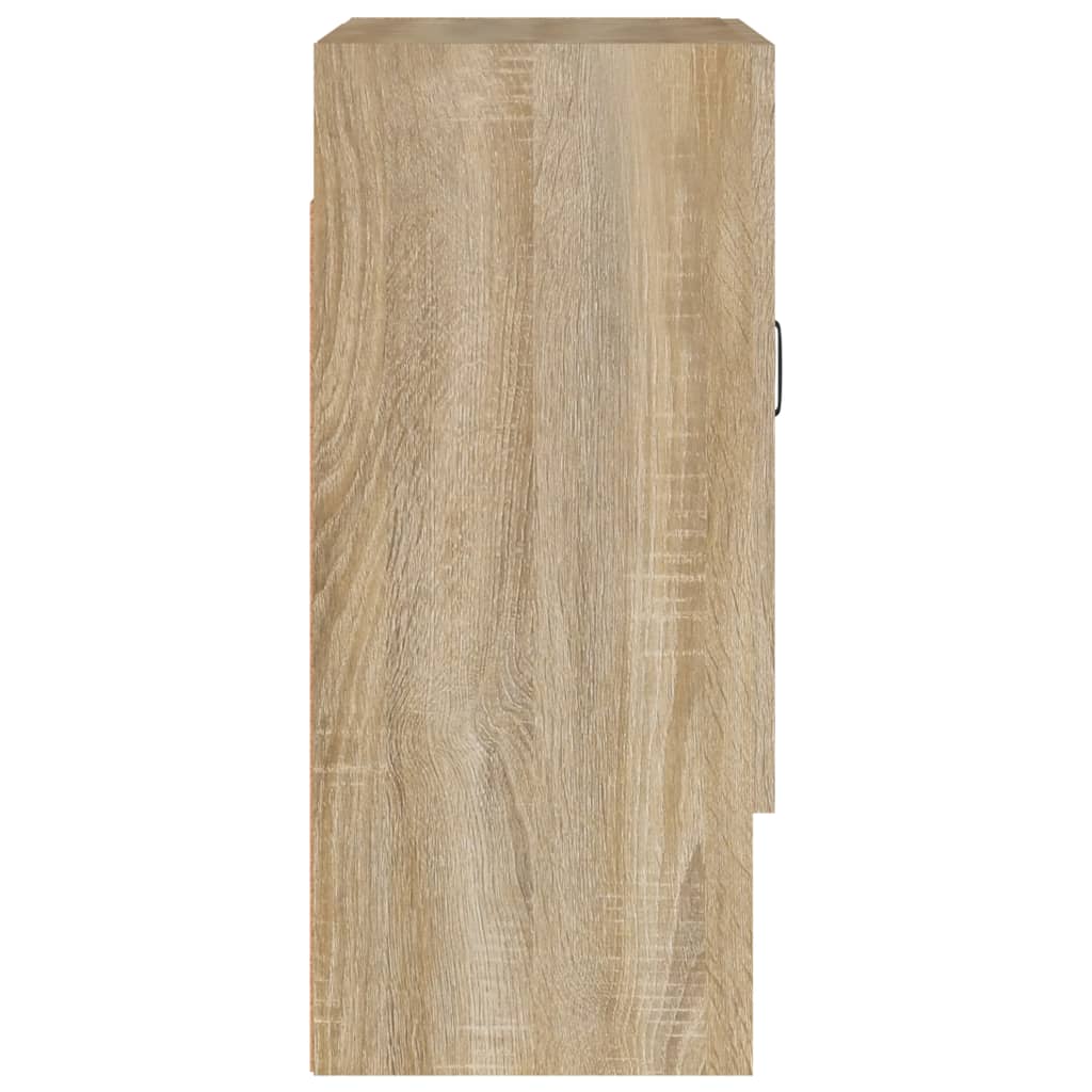 Wandkast 60x31x70 cm bewerkt hout