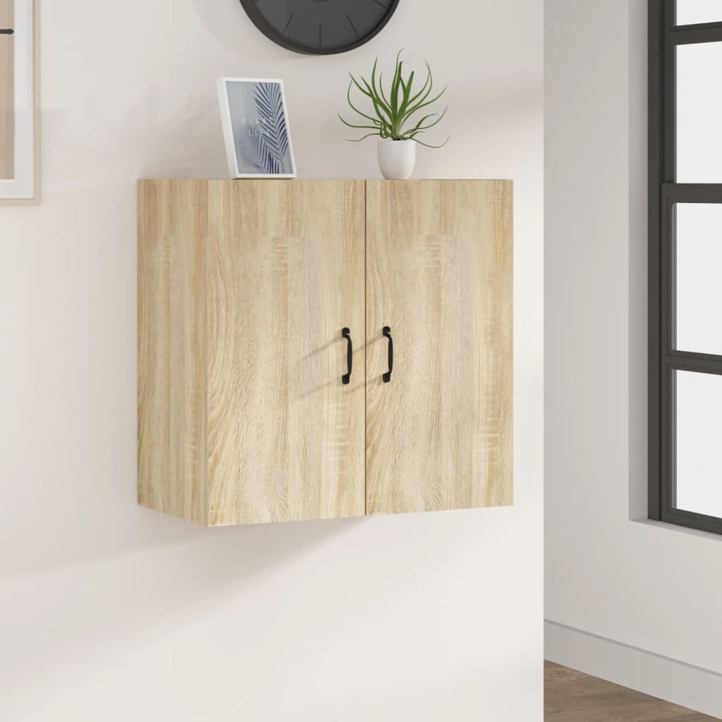 Wandkast 60x31x60 cm bewerkt hout