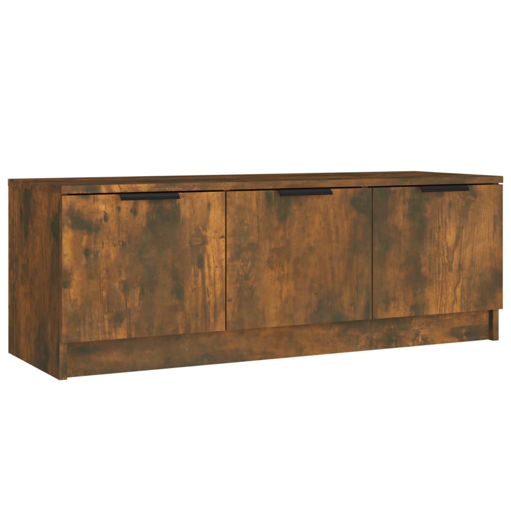 Tv-meubel 102x35x36,5 cm bewerkt hout