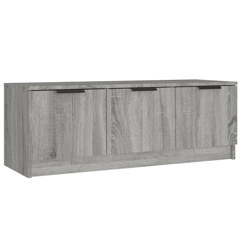 Tv-meubel 102x35x36,5 cm bewerkt hout