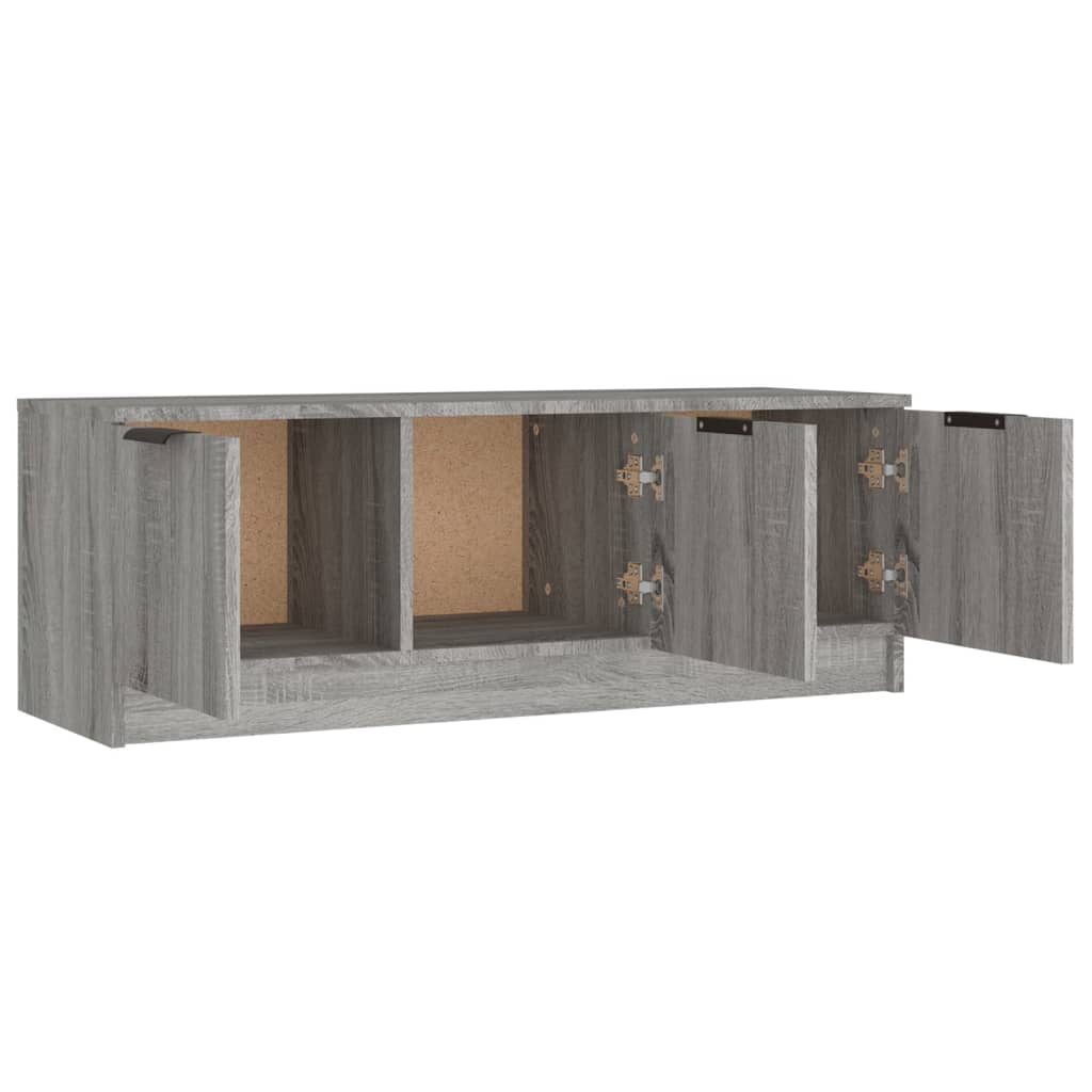 Tv-meubel 102x35x36,5 cm bewerkt hout