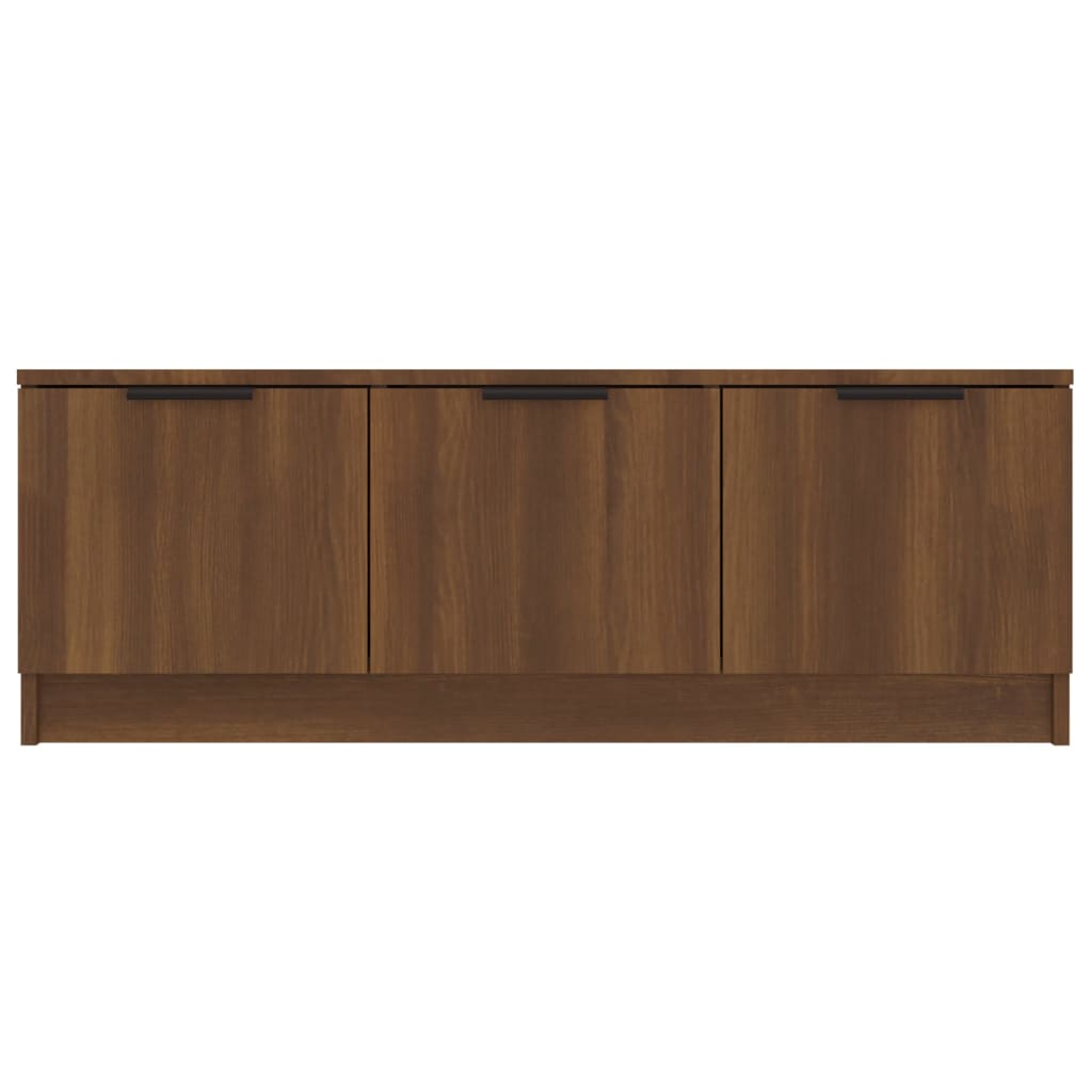 Tv-meubel 102x35x36,5 cm bewerkt hout