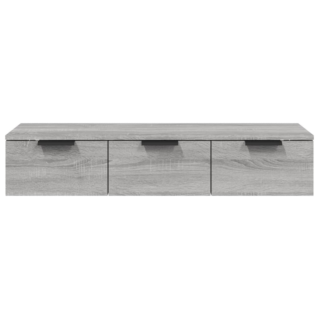 Wandkast 102x30x20 cm bewerkt hout hoogglans wit