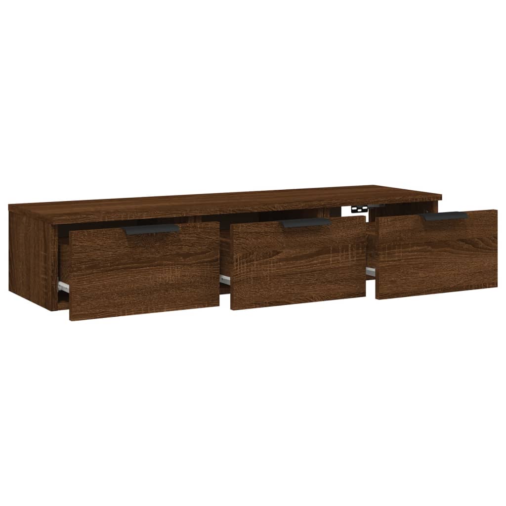 Wandkast 102x30x20 cm bewerkt hout hoogglans wit