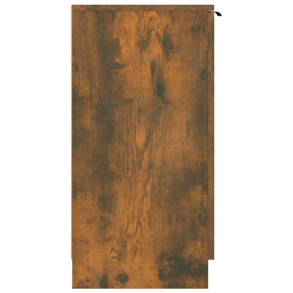 Schoenenkast 59x35x70 cm bewerkt hout eikenkleurig