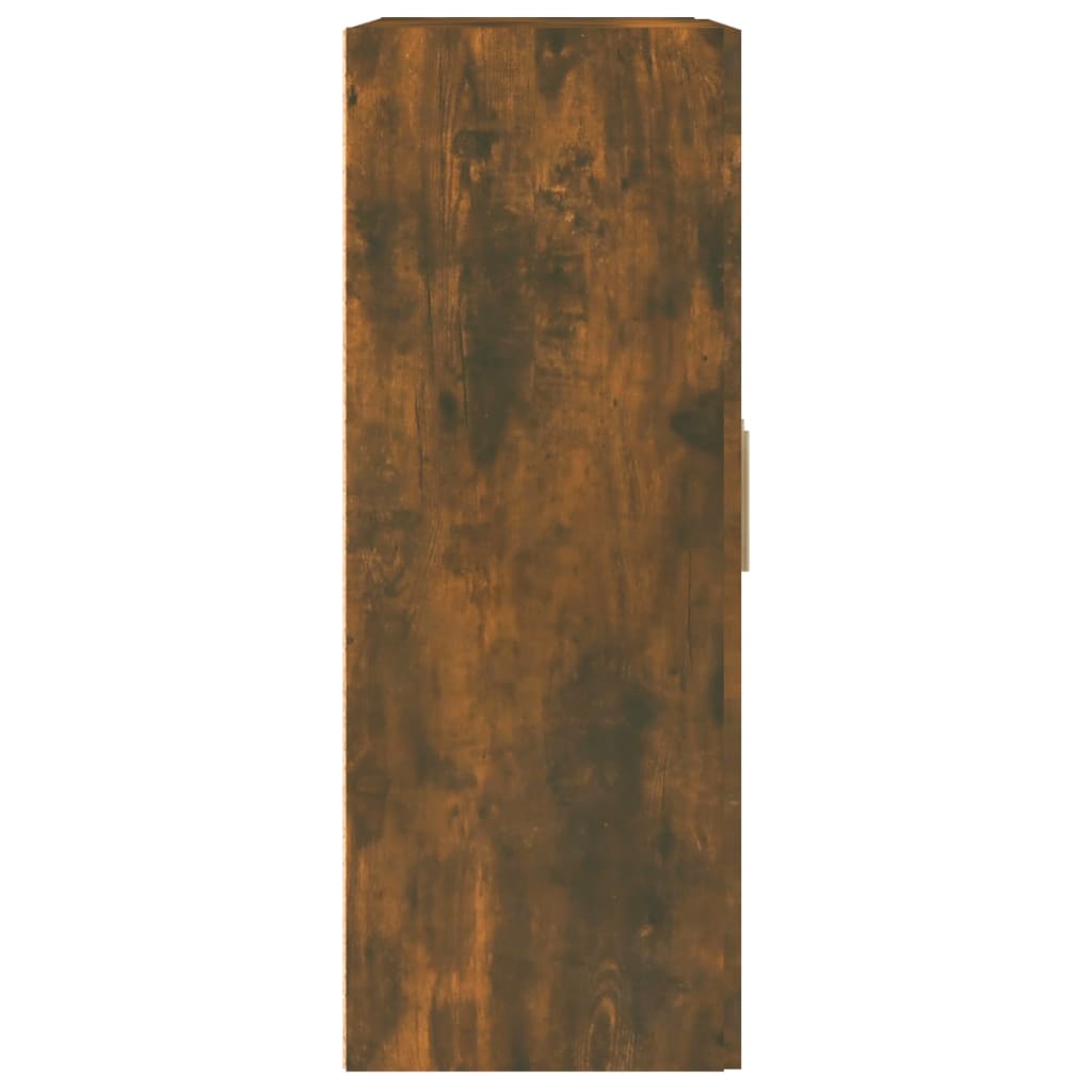 Wandkast 69,5x32,5x90 cm bewerkt hout