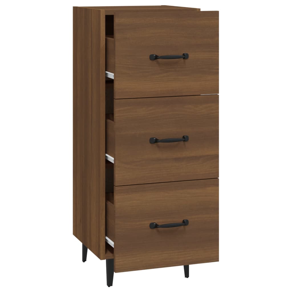 Dressoir 34,5x34x90 cm bewerkt hout