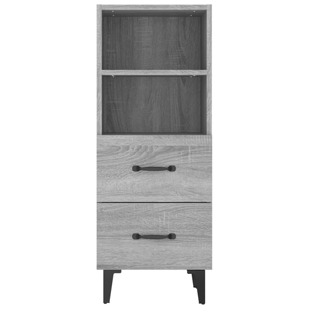 Dressoir 34,5x34x90 cm bewerkt hout