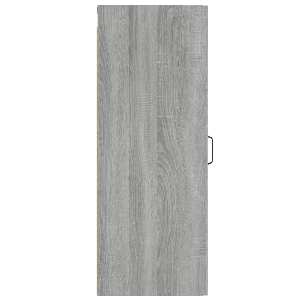 Wandkast 34,5x34x90 cm bewerkt hout