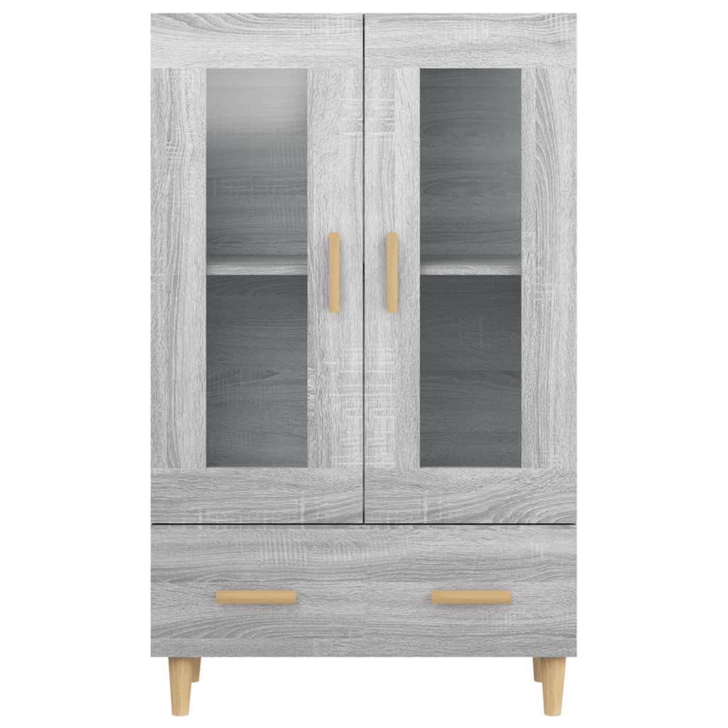 Hoge kast 70x31x115 cm bewerkt hout