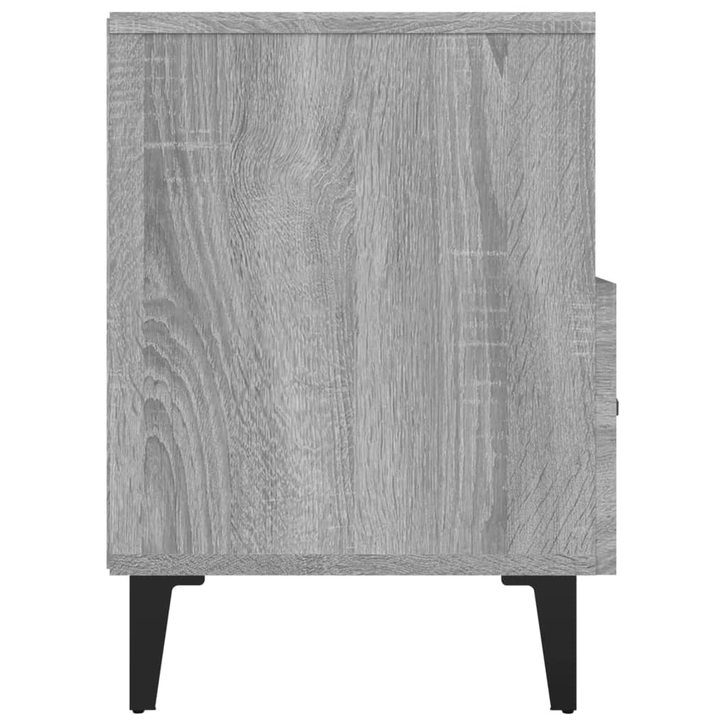 Tv-meubel 80x36x50 cm bewerkt hout