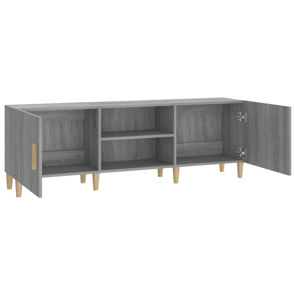 Tv-meubel 150x30x50 cm bewerkt hout sonoma eikenkleurig