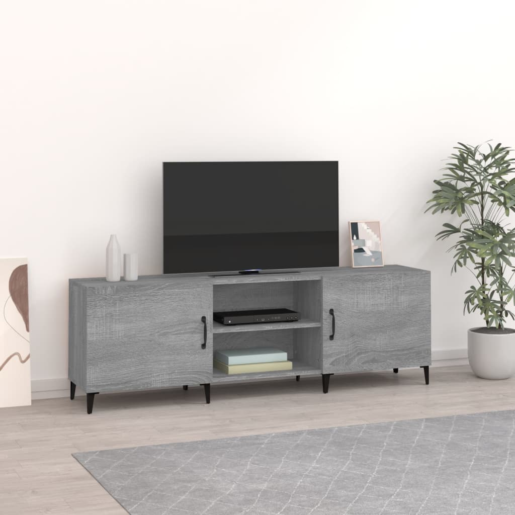 Tv-meubel 150x30x50 cm bewerkt hout