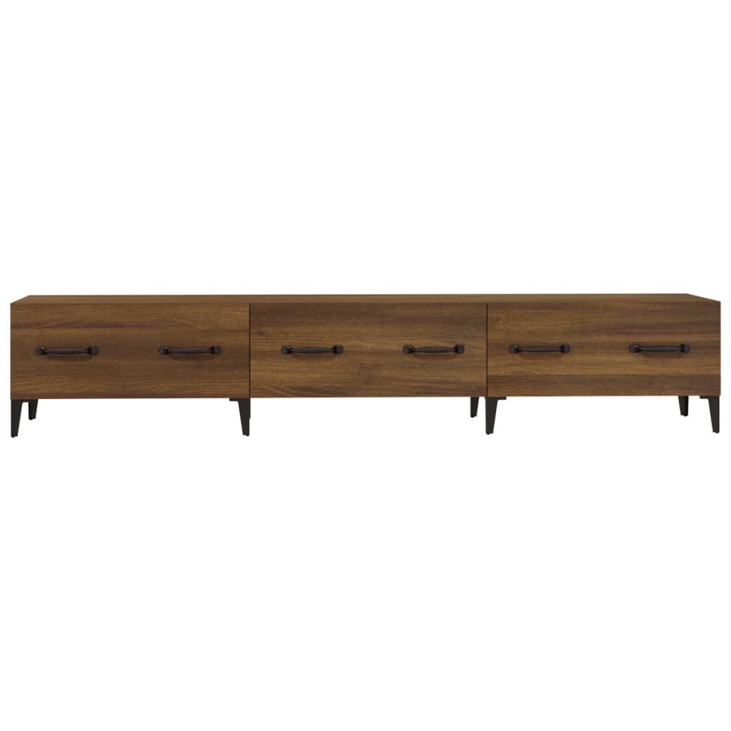 Tv-meubel 150x34,5x30 cm bewerkt hout