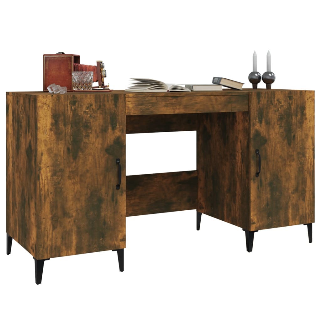 Bureau 140x50x75 cm bewerkt hout