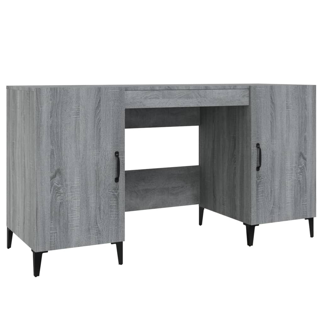 Bureau 140x50x75 cm bewerkt hout