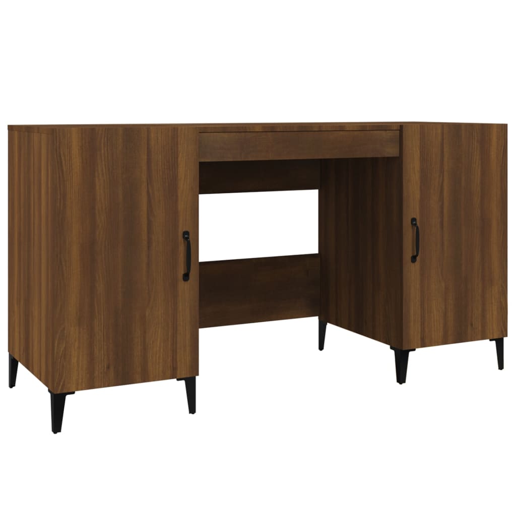 Bureau 140x50x75 cm bewerkt hout