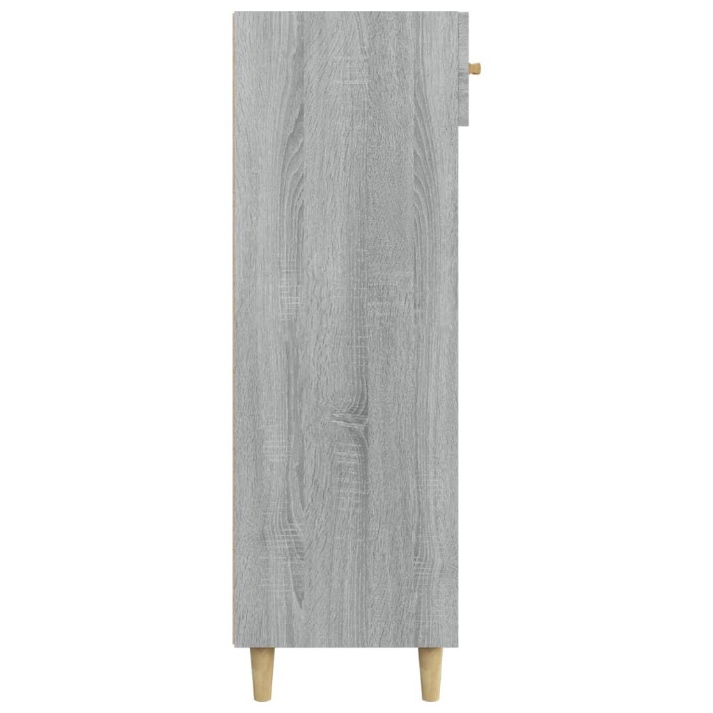 Schoenenkast 60x35x105 cm bewerkt hout