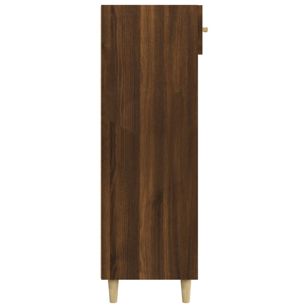 Schoenenkast 60x35x105 cm bewerkt hout