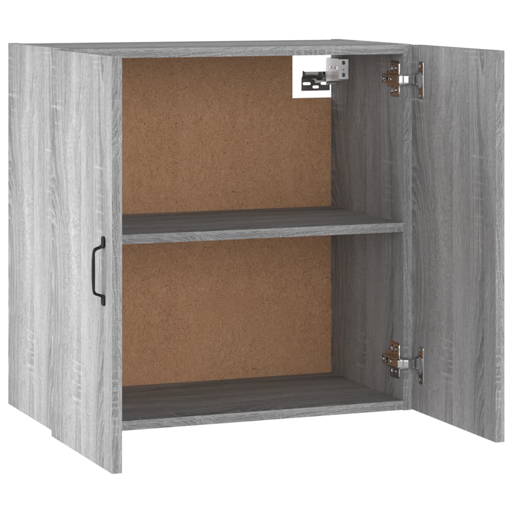 Wandkast 60x31x60 cm bewerkt hout