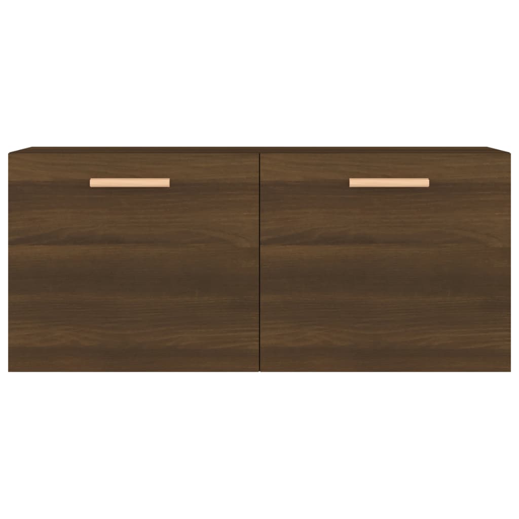 Wandkast 80x35x36,5 cm bewerkt hout