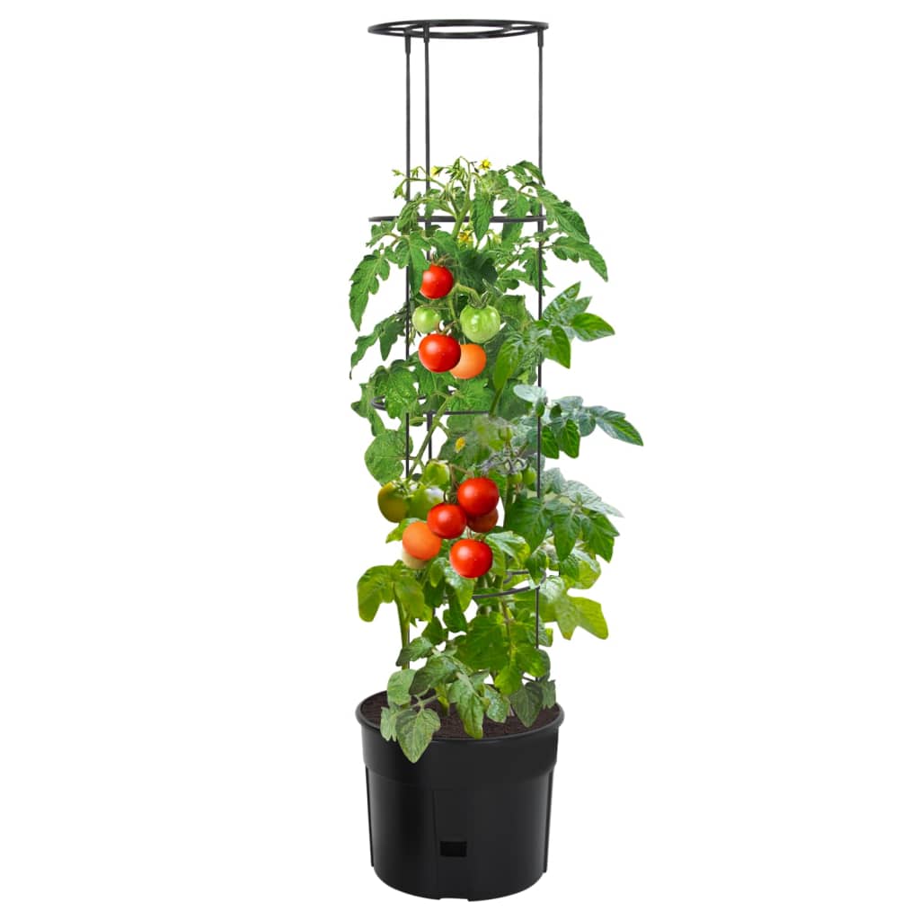 Tomatenkweekpot ø29,5x115 cm polypropeen antracietkleurig