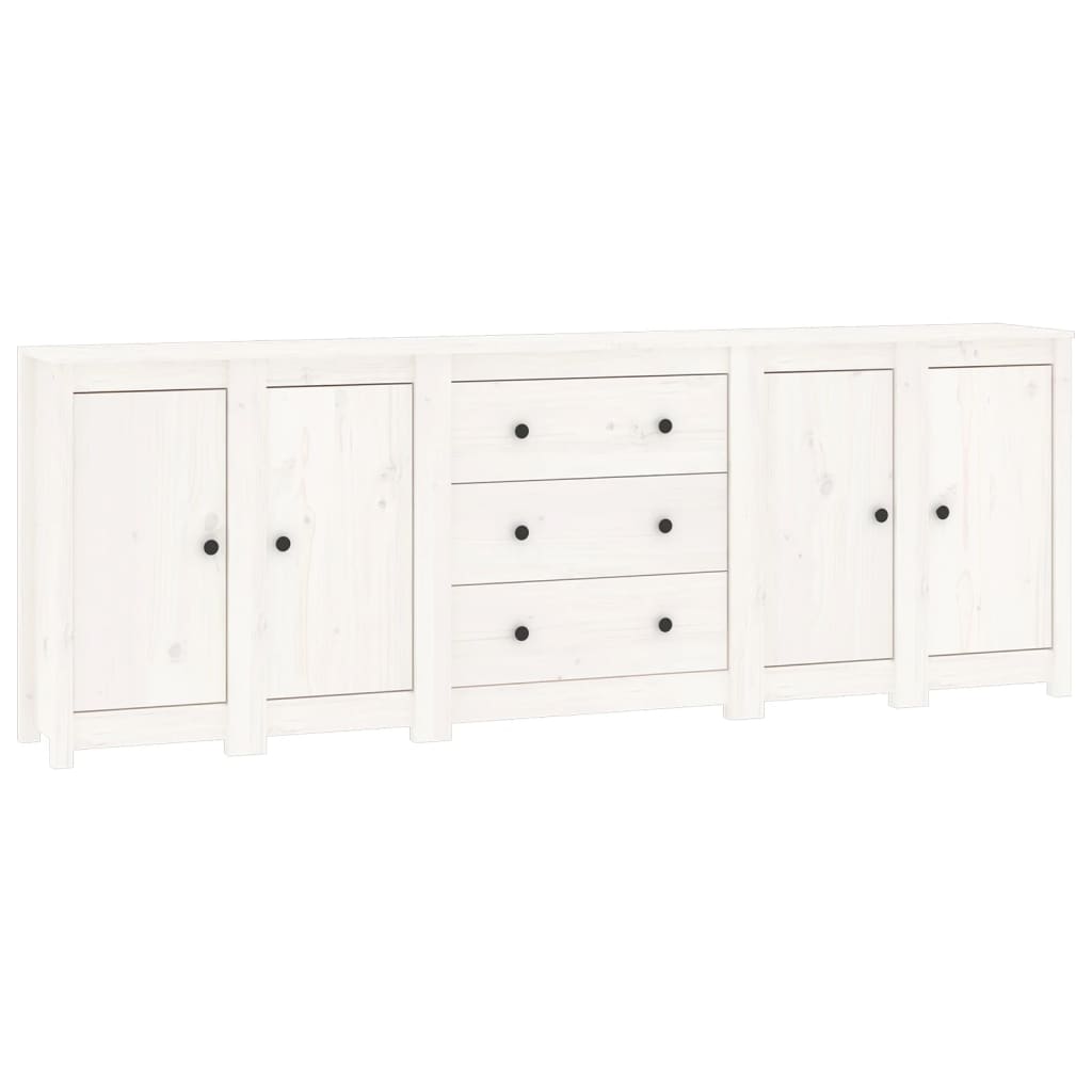 Dressoir 230x35x80 cm massief grenenhout