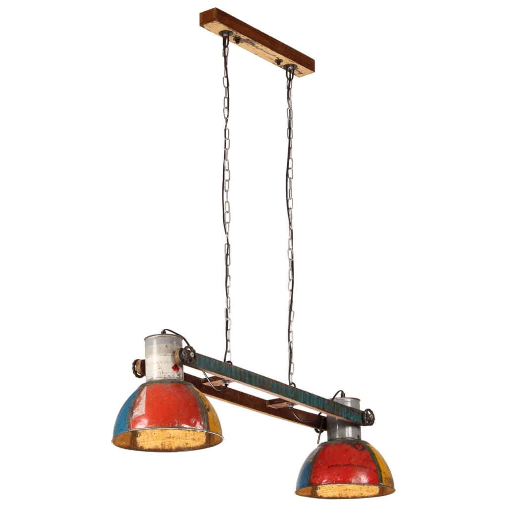 Hanglamp industrieel 25 W E27 109 cm wit