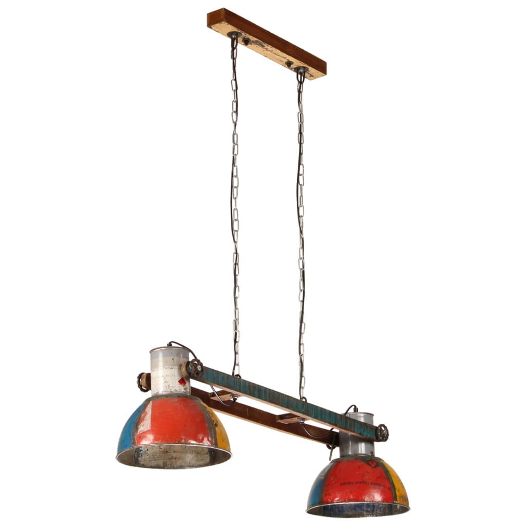 Hanglamp industrieel 25 W E27 109 cm wit