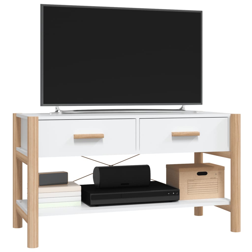 Tv-meubel 82x38x45 cm bewerkt hout