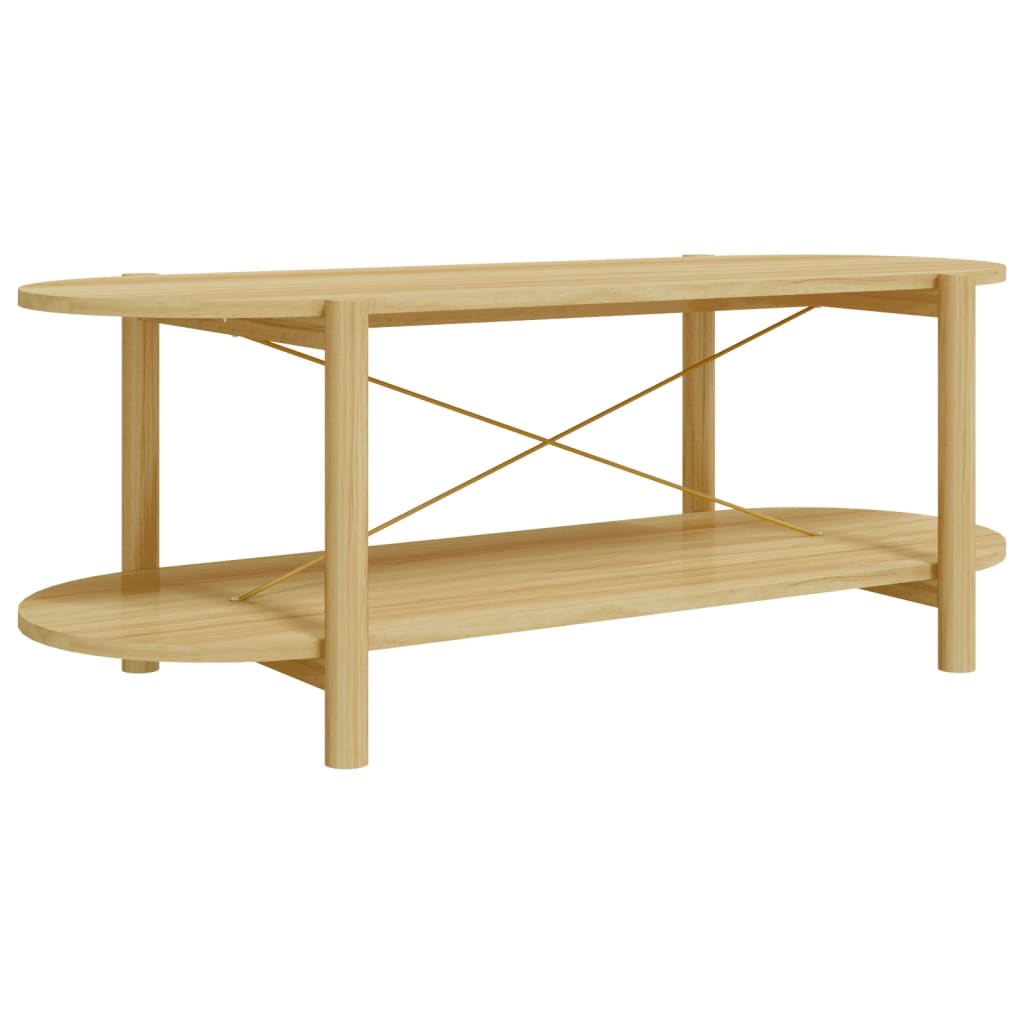 Salontafel 110x48x40 cm bewerkt hout