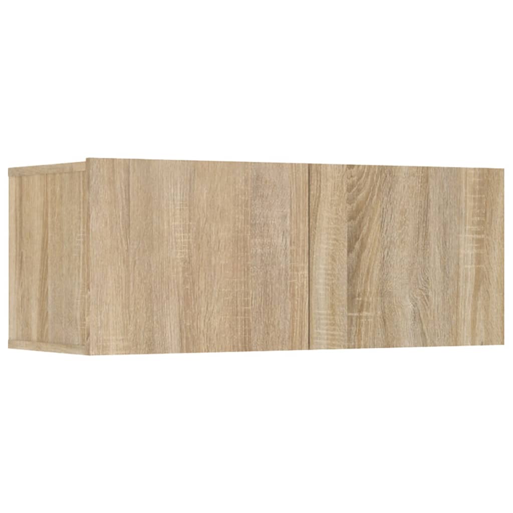 Tv-meubelen 4 st 80x30x30 cm bewerkt hout